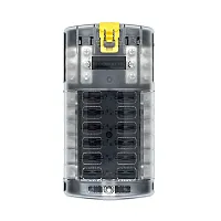 Bluewater 12 Position Fuse Block ATC w/Yellow Slide