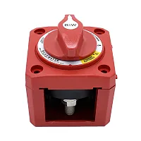 Bluewater Off/On Combine Battery Switch w/o Base - Surface Mount - Red