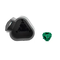 Bluewater 3 Position Male Deutsch Connector w/Wedge Lock