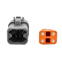 Bluewater 4 Position DTM Female Connector
