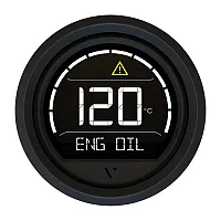 Veratron VL Digital 52 w/Triangular Black Bezel