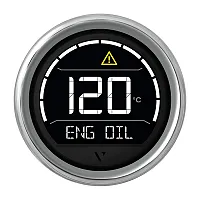 Veratron VL Digital 52 w/Round Chrome Bezel