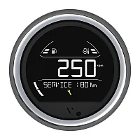 Veratron VL Digital 85 w/Round Chrome Bezel