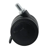 Springfield 5-Legged Deck Base Caster Replacement - 75mm w/Brake Urethane