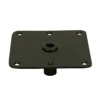 Springfield KingPin&trade; Standard Square Steel Base w/Stain E-Coat - 7"x7"