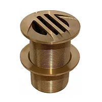 GROCO 2-1/2" Slotted Hi Speed Thru-Hull w/Nut