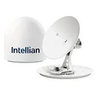 Intellian t100N 1M Maritime Global Satellite TV Antenna System In v100NX Matchin