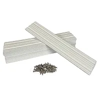 Caliber Marine Slides 3"x15" White *10-Pack