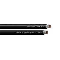 Sea-Dog 1 AWG Black Battery Cable - 50'