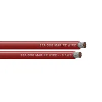 Sea-Dog 6 AWG Red Battery Cable - 750'