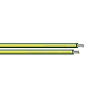 Sea-Dog 10 AWG Green/Yellow Stripe Primary Wire - 25'