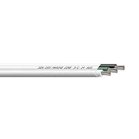 Sea-Dog 14/3 AWG Flat Triplex Wire - White/Green/Black - 100'