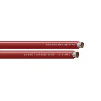 Sea-Dog 2/0 AWG Red Battery Cable - 200'