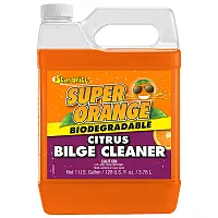 Star brite Super Orange Citrus Bilge Cleaner - Emulsifies Oil, Fuel - 1 Gallon