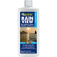 Star brite Rain View - Rain Repellent f/Windshields &amp; Windows - 8 oz