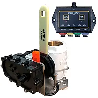 GROCO 2" E-Valve Kit - Bronze Electric Flanged Seacock - 12V