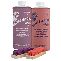 Snappy Teak-Nu Kit - 32 oz w/Formula No. 1 - 32 oz, Formula No. 2 - 32 oz, &amp;