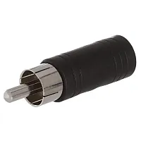 Cmple Rca Plug To 3.5Mm Mono Jack Adapter 1135-N