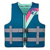 Full Throttle Adult Rapid-Dry Life Jacket - S/M - Aqua