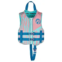 Full Throttle Child Rapid Dry Life Jacket - Pink
