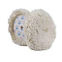Lake Country Marine Wool Cutting Pad - White - 7.5" x 1.5"