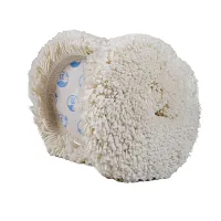 Lake Country Marine Wool Cutting Pad - White - 6.5" x 1.5"