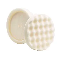 Lake Country White Compounding Waffle Pro Recessed Pad 8" x 1.5"