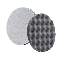 Lake Country Black Finishing Waffle Pro Pad 8" x 7/8" *2-Pack