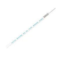 Pacer RG8X Coax Cable - White - 150'