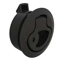 Southco Push-to-Close Latch, Medium Size, Key Locking, 2 - 7mm Grip, Plastic, Na