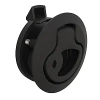 Southco Push-to-Close Latch, Medium Size, Key Locking, 17 - 22mm Grip, Plastic, 