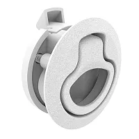 Southco Push-to-Close Latch, Medium Size, No Restriction, 17 - 22mm Grip, Plasti