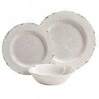Studio California Melamine Mauna 12 Piece Dinnerware Set