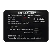 Safe-T-Alert 25 Series Surface Mount Dual Carbon Monoxide/Propane Alarm - 12V Ha