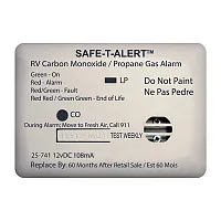Safe-T-Alert 25 Series Surface Mount Dual Carbon Monoxide/Propane Alarm - 12V Ha
