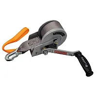 Load Rite Single-Speed Trailer Winch - 900lbs - 12' Strap - 7" Handle