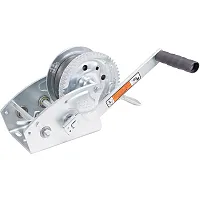 Load Rite Two-Speed Trailer Winch - 2500lbs - 27' Strap - 8" Handle
