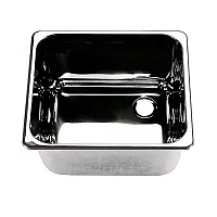 Scandvik Rectangular Sink Stainless Steel - Right Side Drain