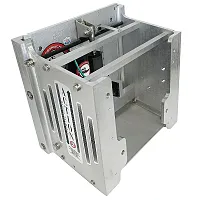 Bob's Machine 10" Setback Action Series Hydraulic Jack Plate - Silver