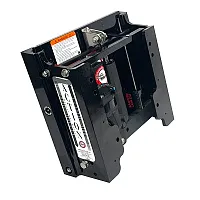 Bob's Machine 6" Setback Action Series Hydraulic Jack Plate - Gloss Black