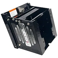 Bob's Machine 12" Setback Action Series Hydraulic Jack Plate - Gloss Black