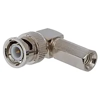 Cmple 1157-N BNC Male Right Angle Clamp Connector for RG-6