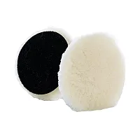 Lake Country Extra Cut Low Lint Prewashed Knitted Lambswool Pads 3-1/4" x 1/2" -