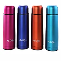Mr. Coffee Luster Javelin 4 Piece 16 Ounce Stainless Steel Thermal Travel Bottle