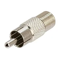 Cmple 1194-N F-Type Jack to RCA Plug Adapter