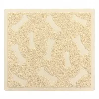 Gibson Everyday Pet Elements 17.7 x 15.75 Inch Dog Bone Placemat in Tan