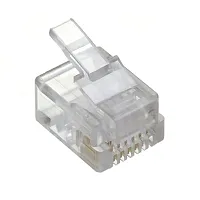 Cmple Rj12 Modular Plugs 6P6C For Solid - Pack Of 50 1219-N
