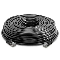 Cmple Rj45 Cat5 Cat5E Ethernet Lan Network Cable -W 150 Ft Black