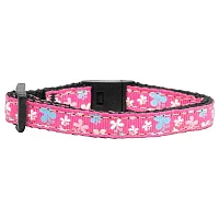 Mirage Pet Products Pink Butterfly Cat Safety Collar