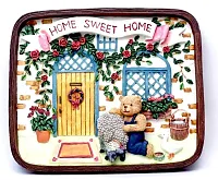 Novelties & Gifts 1253814A Home Sweet Home Resin Wall Plaque - B